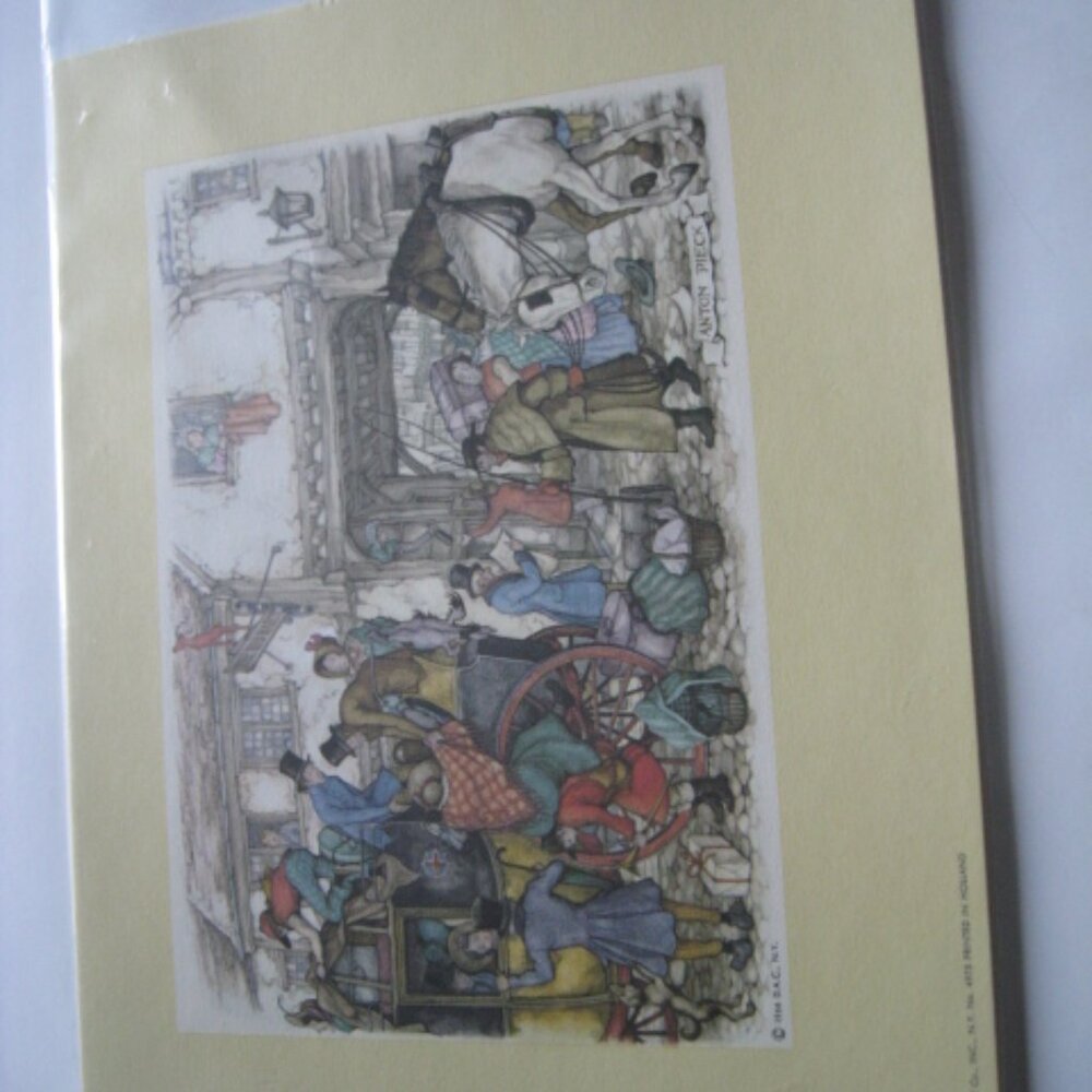 9" x 7" Anton Pieck Print #4978